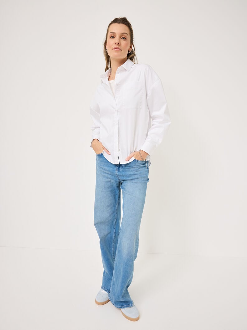 chemisier blanc taw0919-10001 acheter tamaris blazers chemisiers en ligne